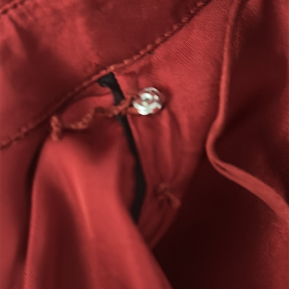 J. Crew Red Long Sleeve Dress - Picture 5 of 5